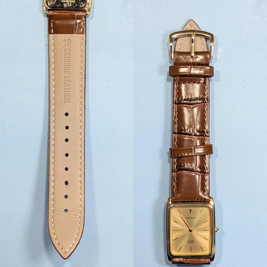 CITIZEN EXCEED Battery and Strap Men's Watch, Replaced, Y-15