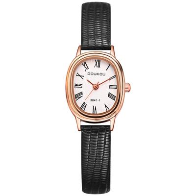 Antique Watch with Leather Roman Analog Quartz Leather Fashion Watch Perfect Gift for Day Women's Strap Display, Waterproof, Movement, Strap, -