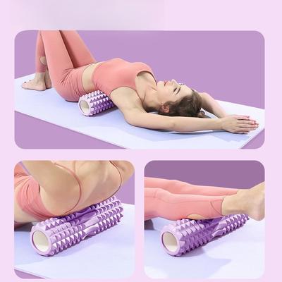 Schaumstoff-Achse Muskelentspanner Dünner Wadenroller Massageroller Fitness-Keule Yoga-Säule Langyabang Roller