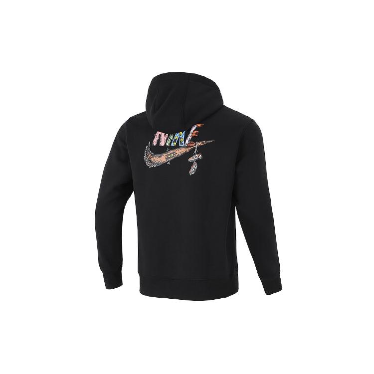 New Nike Men's Sportswear Fantasy Creature Hoodie Black DM2250-010