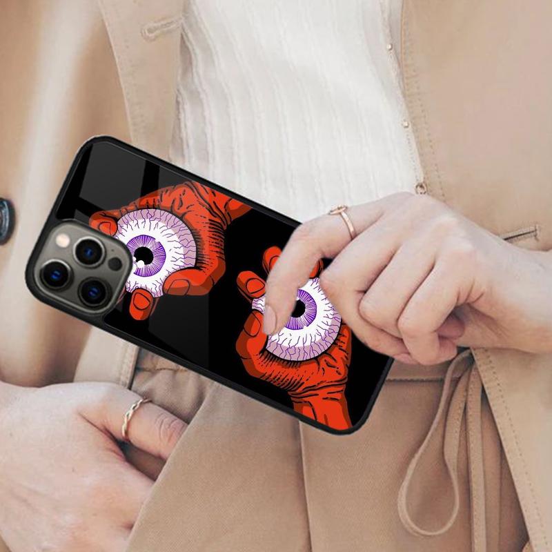 Hands with eyes Magnetic Phone Case For APPLE iPhone 17 Air 16 14 13 12 Pro Max 15 Plus Wireless Charge With MagSafe Cover