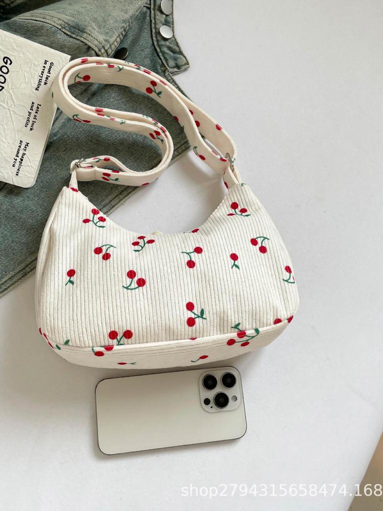 Borsa a Spalla Stampata Versatile da Donna: Design Trendy Quadrato Piccolo 2025