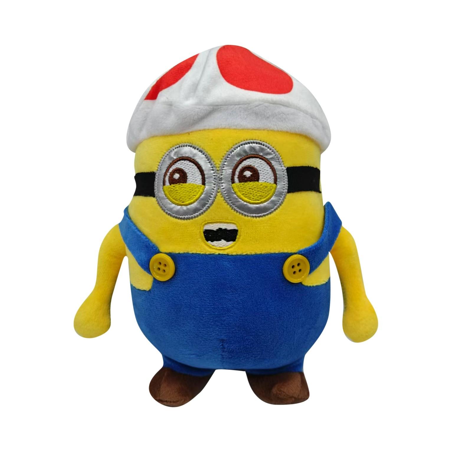 Желтые Мультяшные Плюшевые Игрушки, Креативные Плюшевые Подарки на Праздник One Size