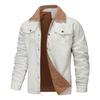Men's Autumn and Winter Plus Velvet Jacket Cotton Workwear Casual Men's Top Coat