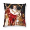 NAPOLEON BONAPARTE  Square Pillowcase Polyester Linen Velvet Printed Zip Decor Car Cushion Cover