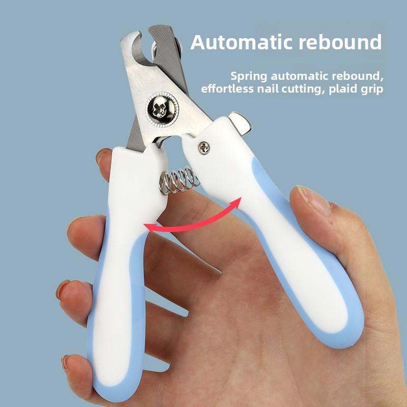 Dog Nail Clippers Pet Nail Scissors Small Dog and Cat Nail Cutters Small and Medium-sized Dogs Teddy Cat Supplies