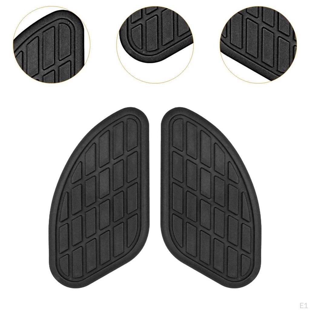 2 sztuki Nakładki na zbiornik motocyklowy Ochraniacze na kolana Naklejki Zamienne