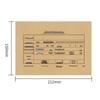 SIMAA A5 Financial Voucher Cover & Corner Set, 100-Pack