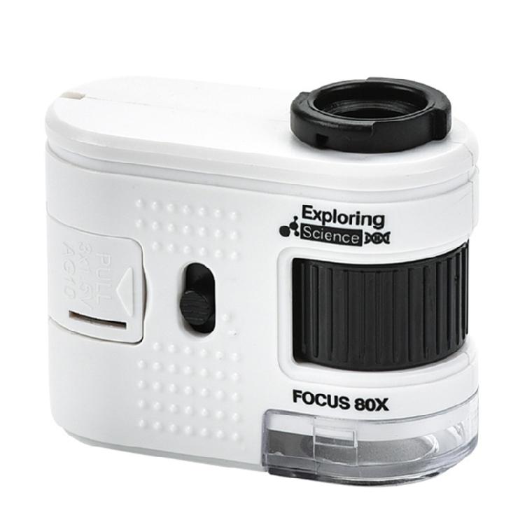 Easy to Carry Small Microscope with Powerful 1000X Magnification User Friendly Microscope for Hobbyists & Professional