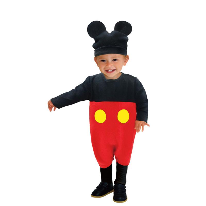 

Baby Kids Mouse Jumpsuits Cosplay Set Cute Anime Animal Halloween Carnival Costume Outfit For Boys Girls L красный