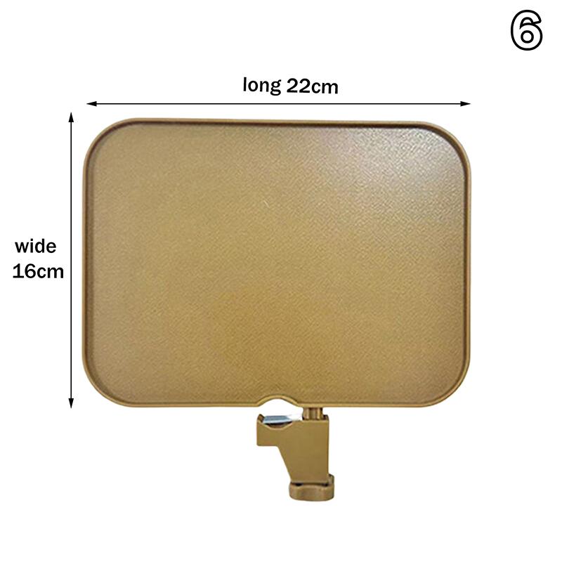 Universal Adjustable Lash Tray Holder Clip-On Stand for Ring Light Eyelash Extension Organizer Beauty Accessories Clamp Stand