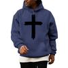 Sweatshirts For Men Cross Pullover Hoodie Graphic Long Sleeve Sweatshirt