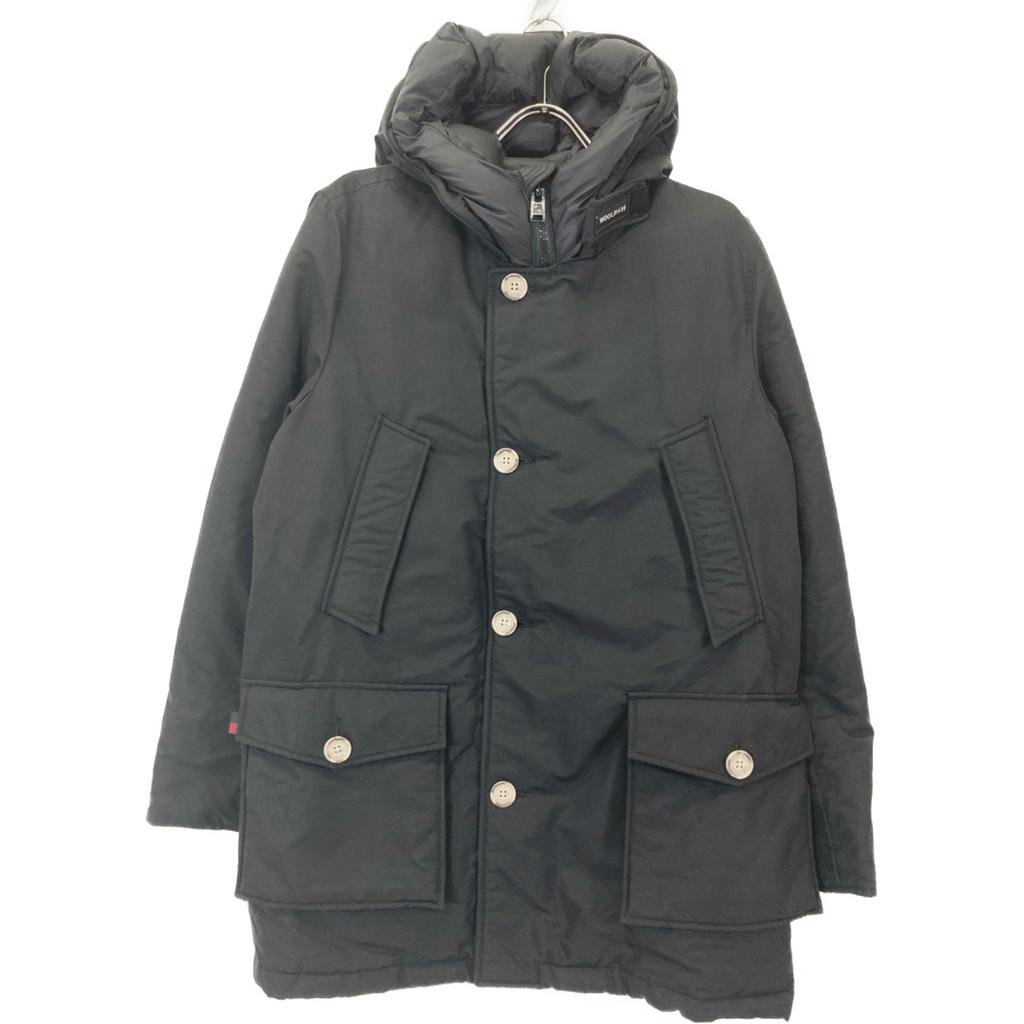 WOOLRICH WOCPS2882 Black Arctic Parka coat M blackUsed