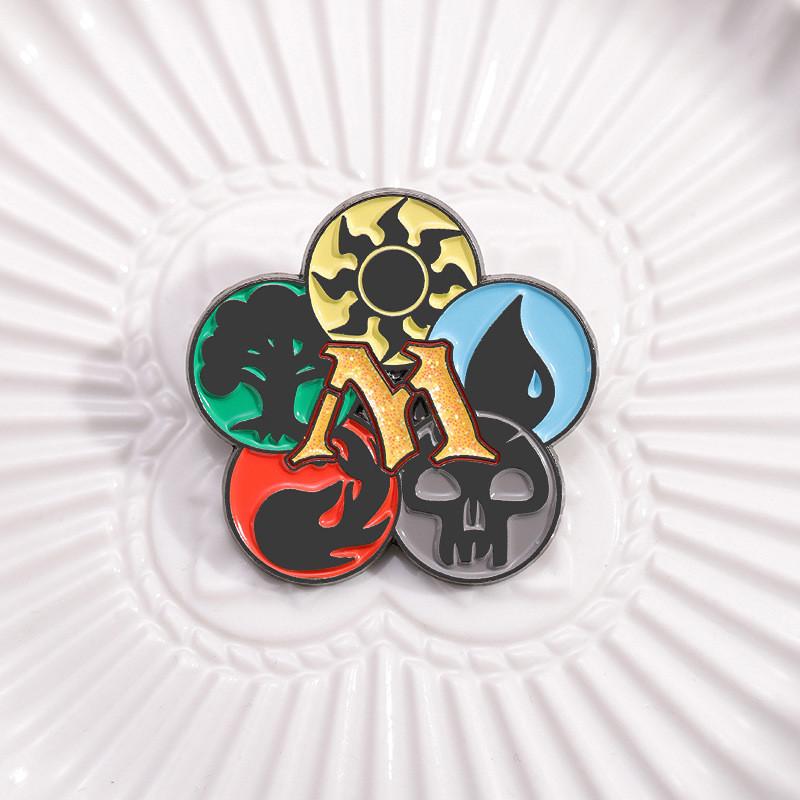 Playful Decorative Enamel Pin Brooch Featuring Quirky Cartoon Characters For Outfits