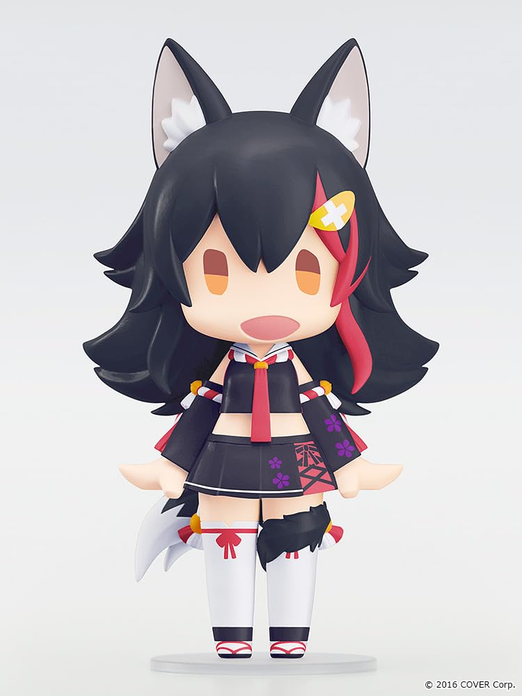 GOOD SMILE Hololive Production Ogami Mio Plastic Painted Movable Figure HELLO! Non-scale