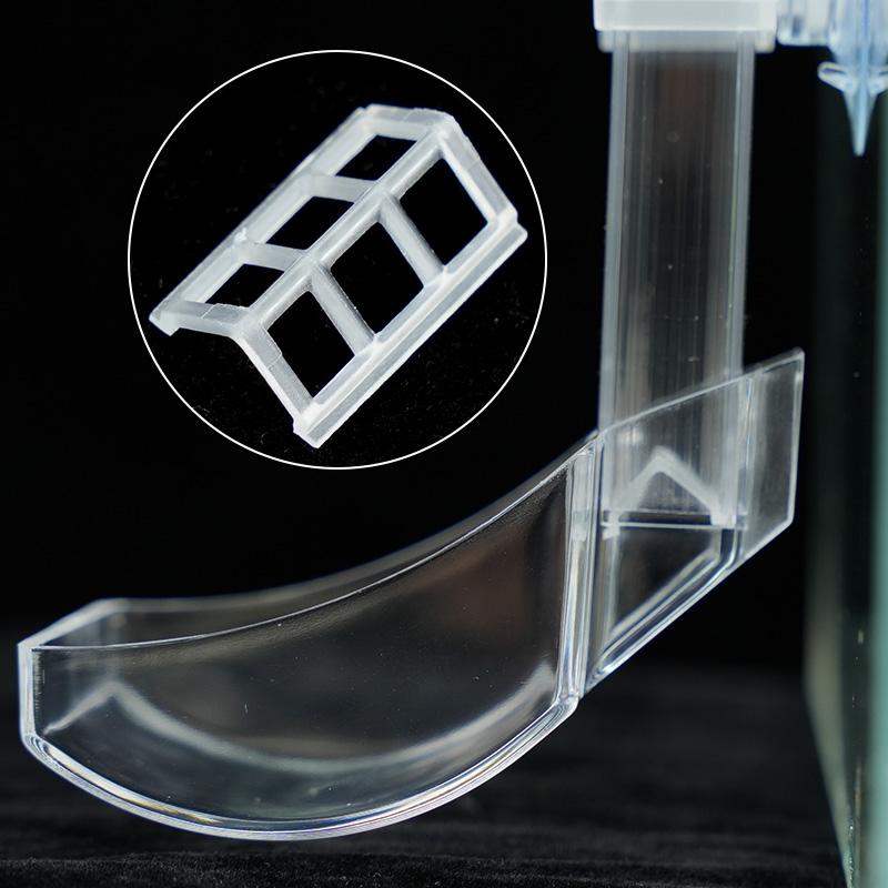 Aquarium Acrylic Feeding Tube Set Transparent Fish Feeder Shrimp Feeder Feeding Container for Various Fish Tanks
