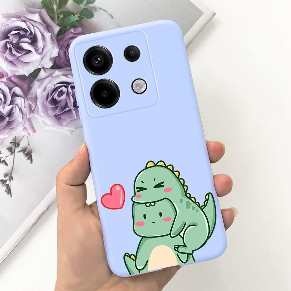 For Xiaomi Poco X6 Pro 5G Case Cute Fashion Cartoon Cover Soft TPU Phone Cases For Xiaomi Poco X6 PocoX6 Pro X6Pro Fundas Bumper