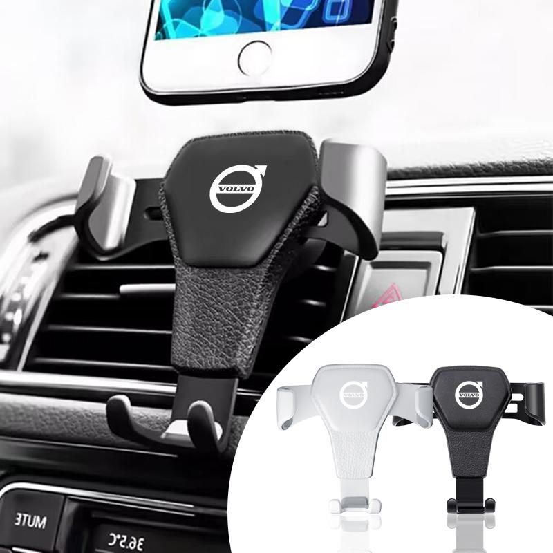 Auto Handyhalter Lüftungsschlitz Clip Mobiler Halter Für Volvo Xc60 Xc90 V40 V60 S60 V50 V90 S80 C40 XC40 V70 XC70 C30 C70 T5 T6