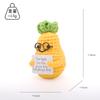 Crochet Emotional Support Crochet New Knitted Positive Animal Funny Gifts for Friend Table Bookshelf Decoration