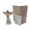Resin Figurine with Bouquet - Creative Desktop Ornament Gift