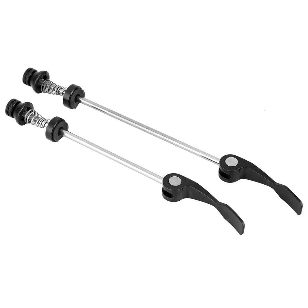 ZTTO 1 Pair Mountain Bicycle Bike Drum Quick Release Lever Skewer Safety Locker (Black)