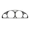Carbon Fiber Internal Instrument Panel Decorative Frame Dashboard Cover Stickers for BMW 3 E46 M3 1998-2005 Interior Accessories