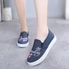 Spring Autumn Light Women's Canvas Shoes Comfortable Casual Y2k Korean Original 2025 Embroidery Slip On Ladies Footwear