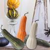 Artificial Pumpkins Realistic Long Fake Foams Pumpkins for Basket Display Photography Props Thanksgiving Decorations