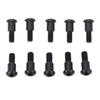 10Pcs Hex Button Head Shoulder Screw for Axial SCX10 M3x4x10mm Stainless Steel Axial Hex Socket Button Shoulder Screw