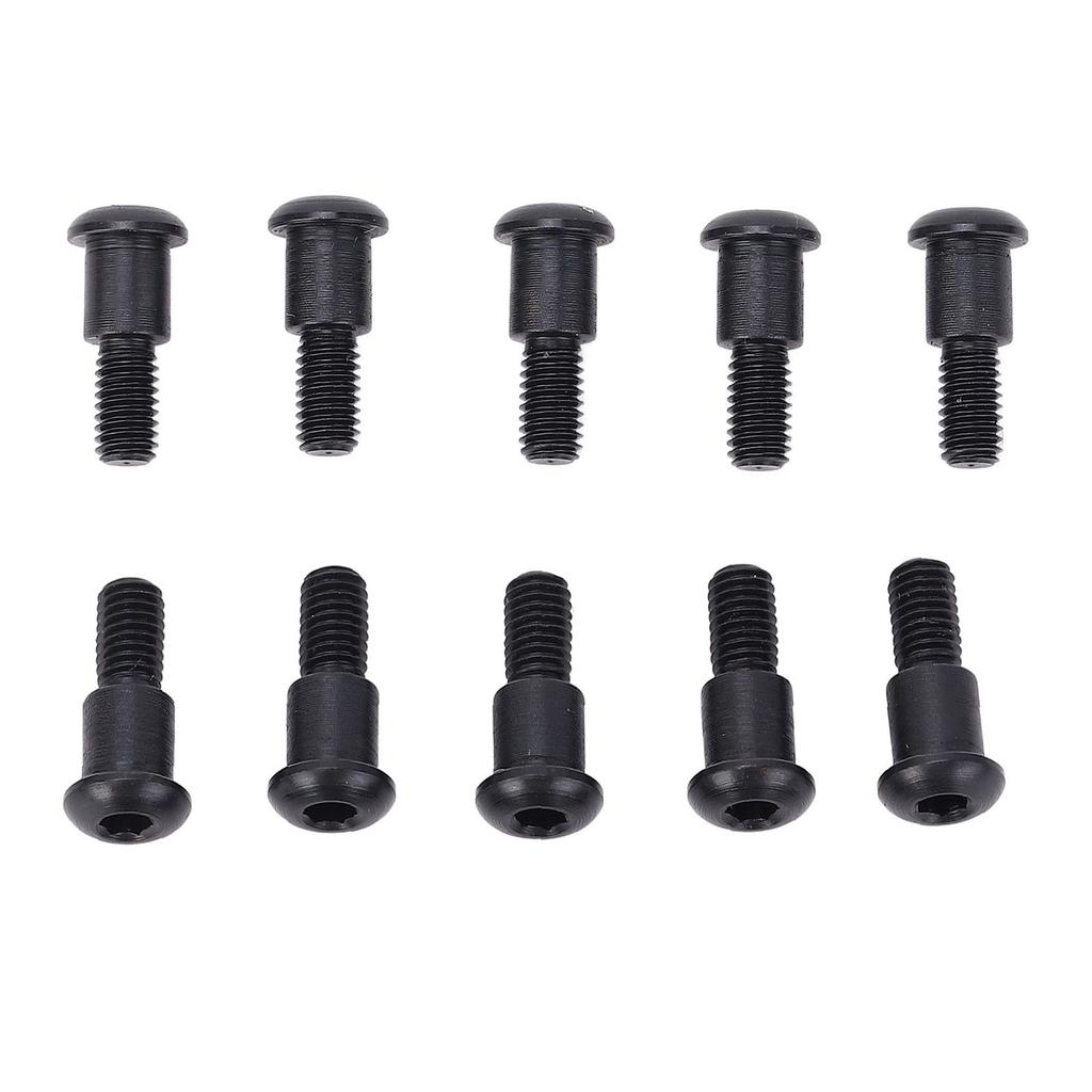 10Pcs Hex Button Head Shoulder Screw for Axial SCX10 M3x4x10mm Stainless Steel Axial Hex Socket Button Shoulder Screw