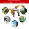Brass Dual Outlet Water Tank & Garden Hose Adapter 1/2'' 3/4'' 1'' Inlet 2 BC (BSPT) Outdoor Use