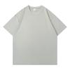 Heavy two-pin T-shirt summer loose men's half-sleeve large-size advertising shirt cultural shirt double yarn short sleeve