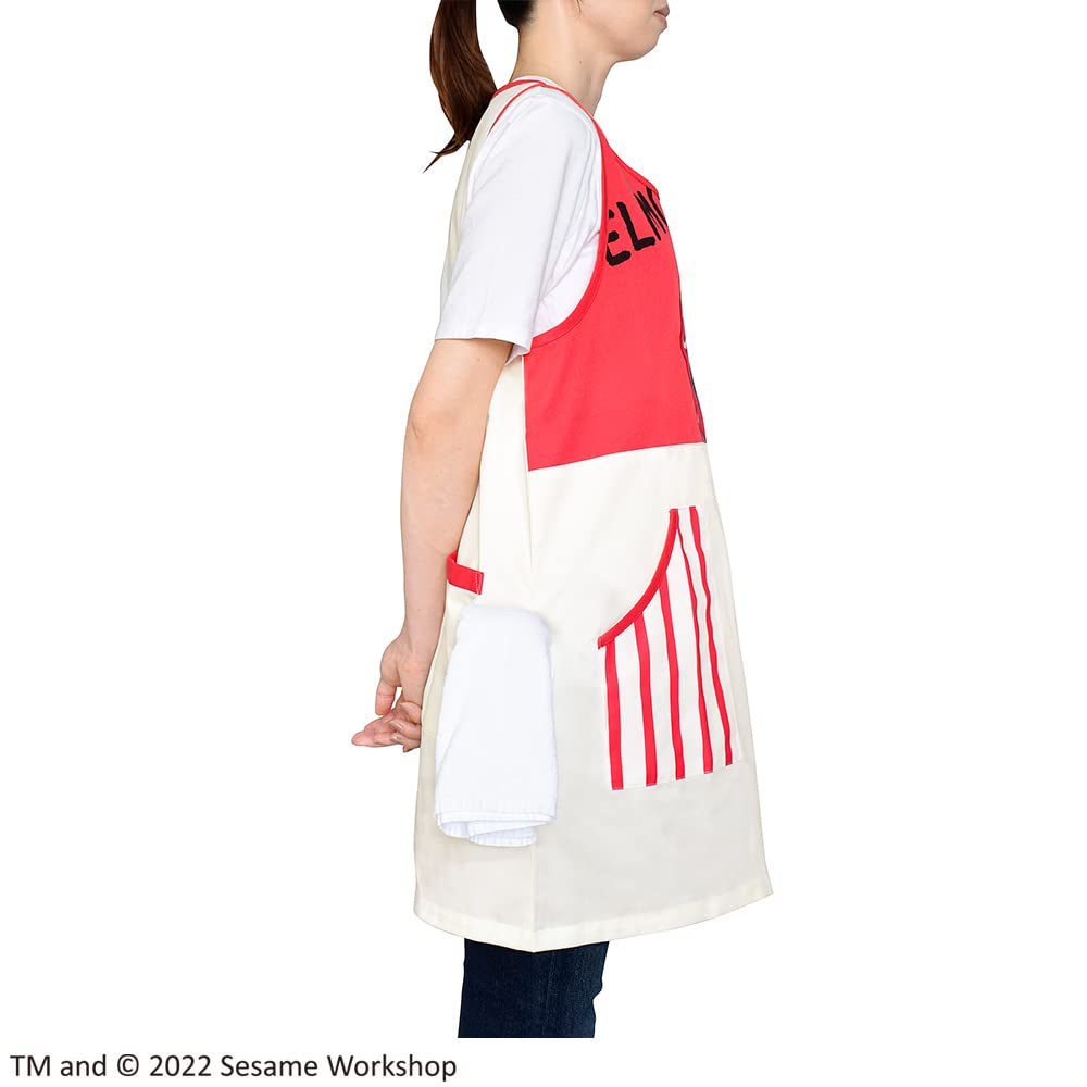 Sesame Street Apron Elmo Red [ST-IS0001]