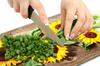 Glass Plate Cutting Board 52X40 Flowers