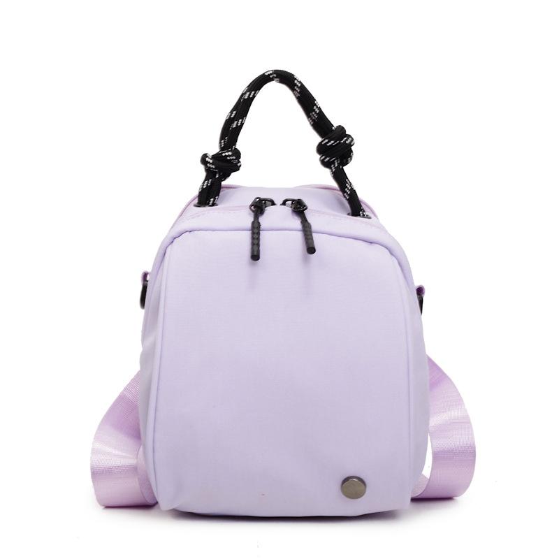 Shell Mini Backpack Versatile Commuter Cute Handheld Messenger Bag Leisure Travel Triple Bag Shoulder Bag