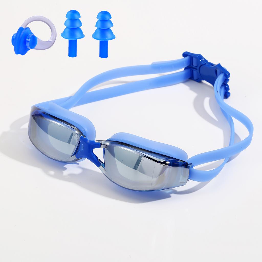 Men's Swimming Goggles Women's Anti-fog UV Prescription Waterproof Silicone Swimming Pool Goggles Adult Diving Goggles