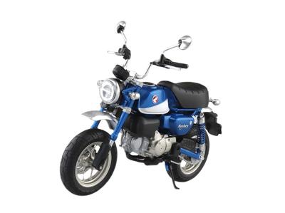 AOSHIMA Skynet Tamamlanmış Motosiklet Honda Monkey125 İnci Parıltılı Yüzük Mavi 1/12
