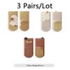 3 Pairs/Lot Baby Floor Socks Winter Thick Warm Kids Tube Sock Indoor Non-Slip Glue Toddler Socks For Boys And Girls