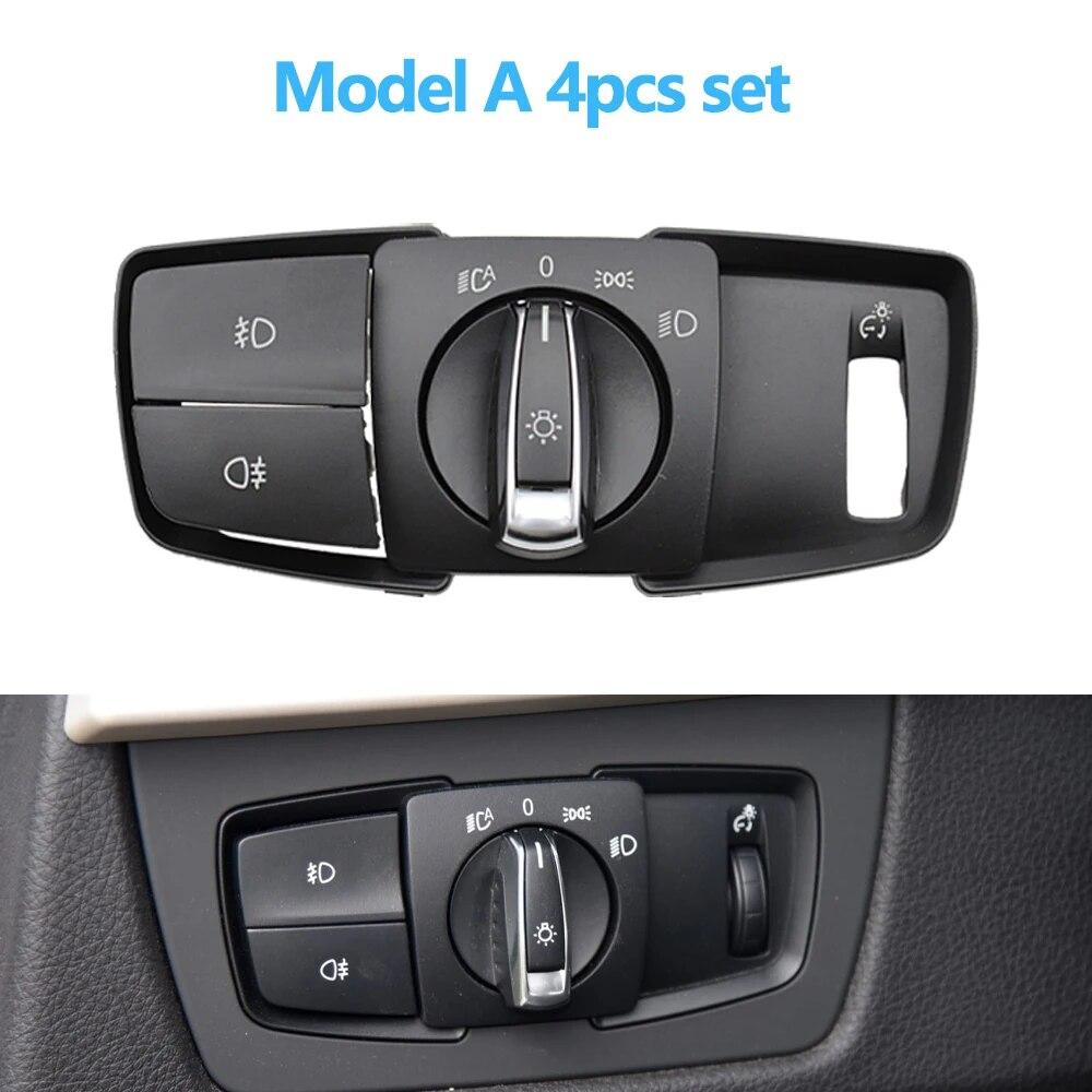 Otočné tlačítko světlometů, kryt spínače světlometů, pro BMW 1 2 3 4 řady F20 F45 F30 F31 61319265300