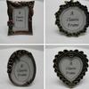 Set di 4 Mini Cornici per Foto Retrò 1 pollice Piccola Cornice per Foto in Metallo Antica Piccola Cornice per Foto Decorazioni Artistiche per Galleria Regalo