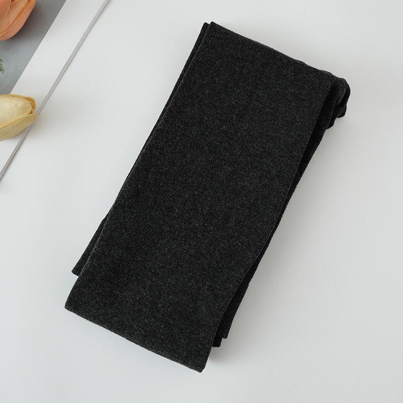 „Chilot slim din catifea de bumbac gri pentru toamna-iarna”