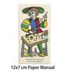 CBD Tarot De Marseille 12x7 cm Kağıt Manuel Kart Oyunları