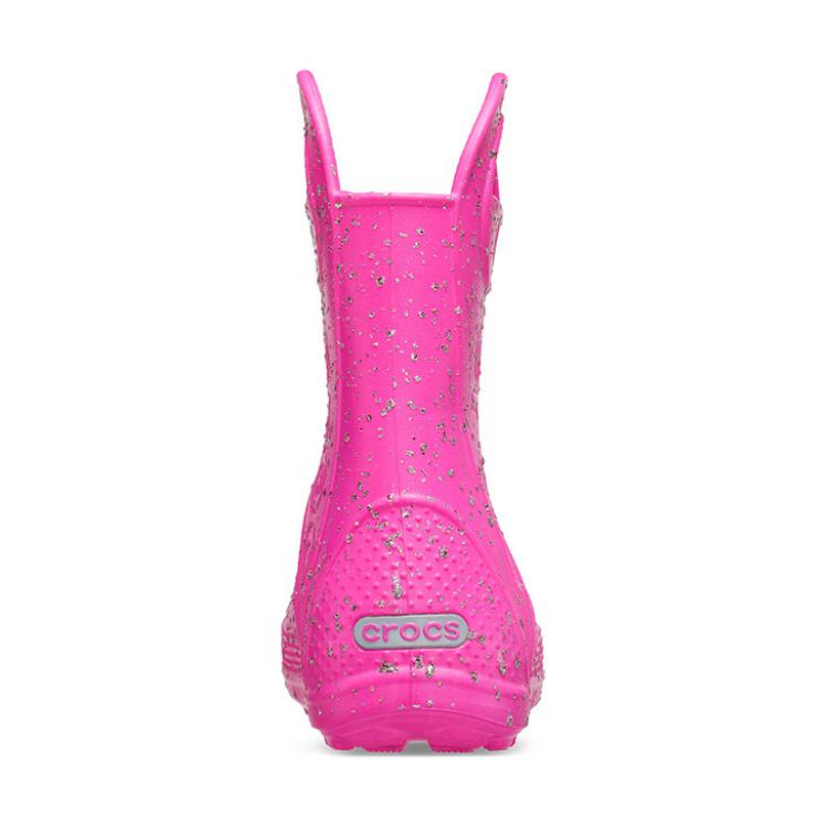 Crocs Casual Comfortable Waterproof Kids Boots Pink Kids boots 210391-6TW