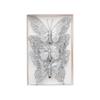 Set of 3 Glitter Butterfly Christmas Ornaments Clip-On Decorative Artificial Butterflies for Tree and Holiday Scene Decoration