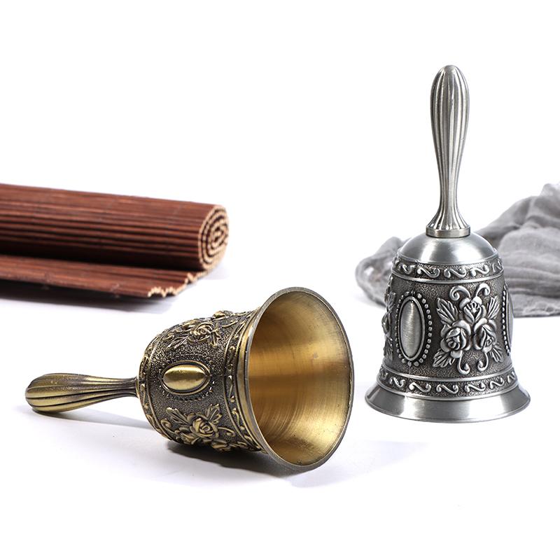 Handgefertigte Fengshui laute Ruf Meditationshandglocke Glück Abendessen Gebet Alarm