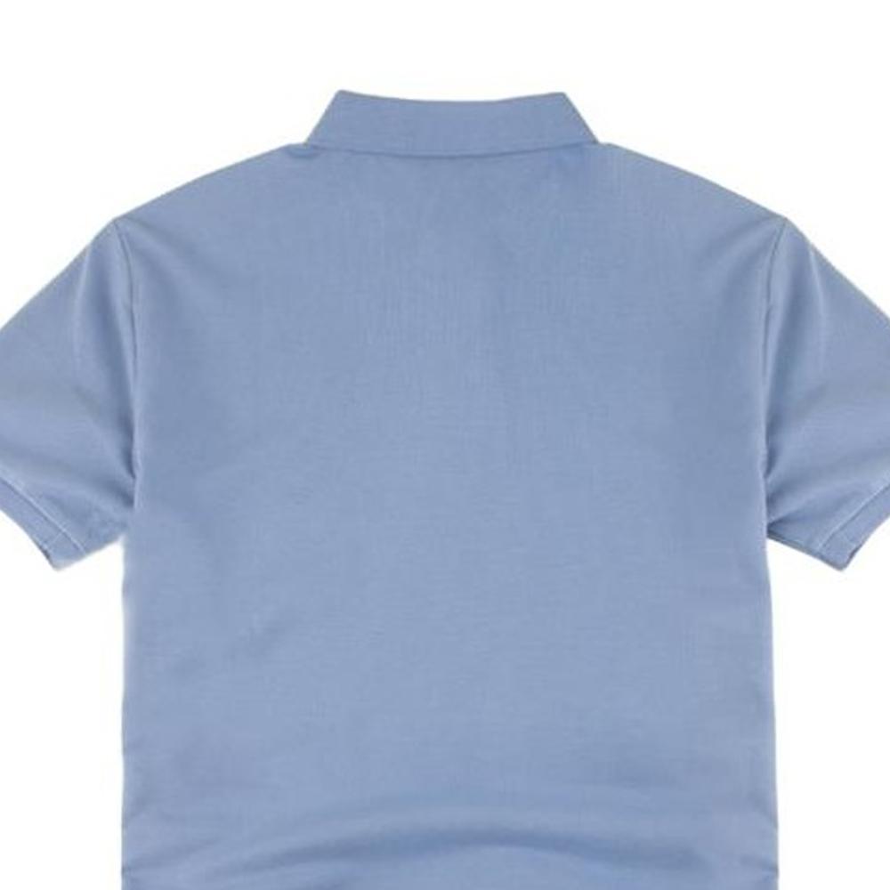 Polo Ralph Lauren SS23 Logo Embroidered Short Sleeve Polo Shirt Men Tops Light-Blue 710697457-058