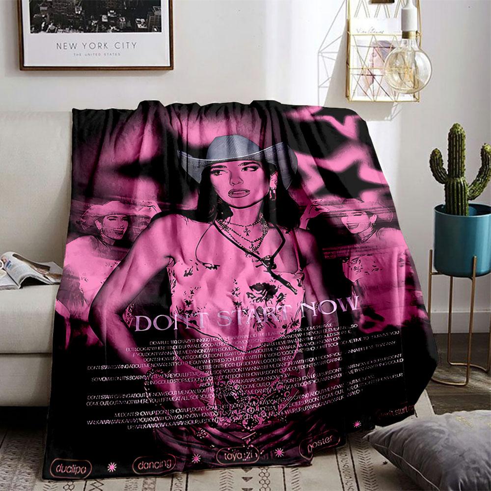 Cowgirl Pink Poster Blanket for All Seasons Blanket Lunch Break Throw Gift