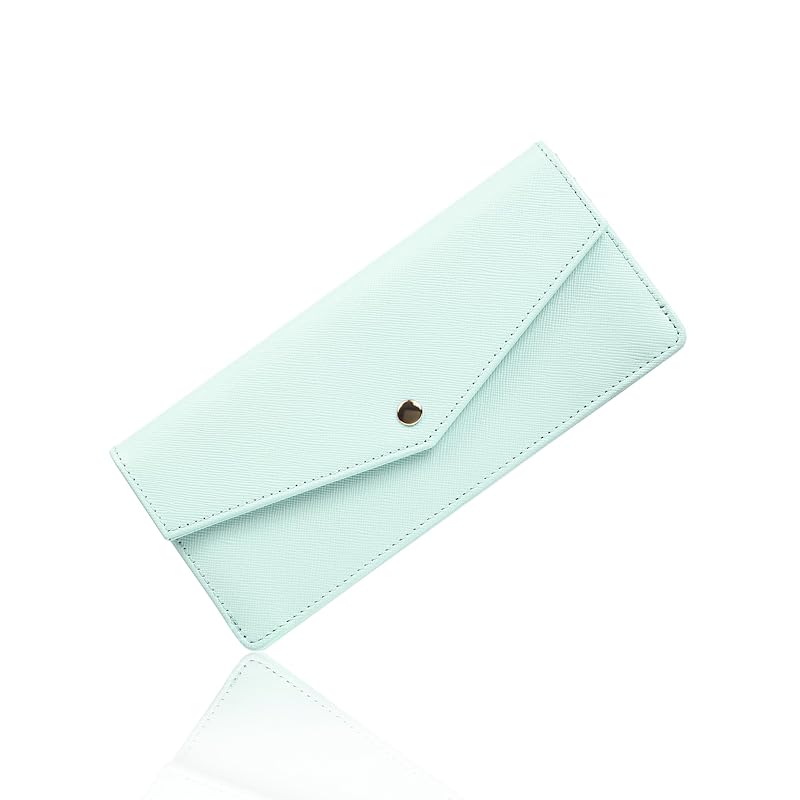 

[Unevenness] long wallet ladies Thin Skimming prevention cover lid