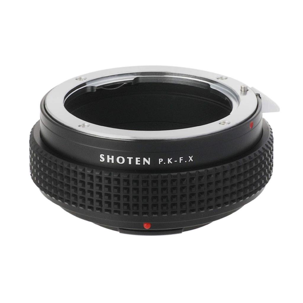 SHOTEN Mount Adapter PK-FX (Converts Pentax K-Mount Lenses to Fujifilm X-Mount)