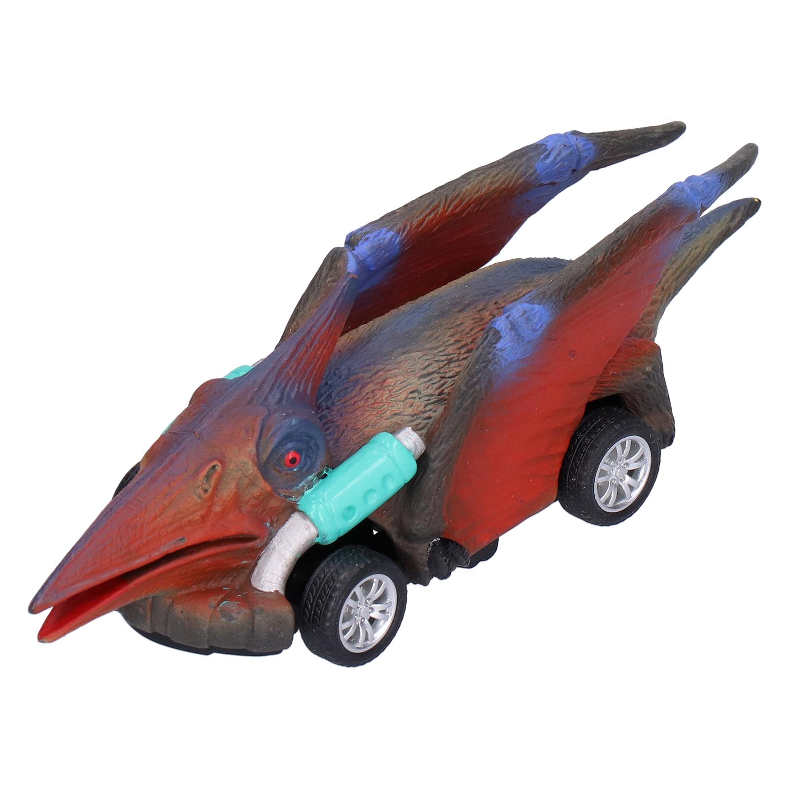 Four Wheel Drive Dinosaur Model Pull Back Car Toy Children Educational Vehicle Toy